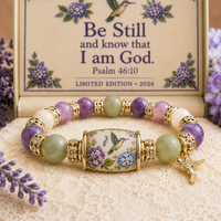 Hummingbird Garden Faith Bracelet