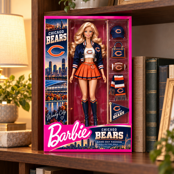 Chicago Gameday Fashion Collector Doll - On the Shelf