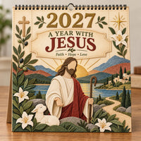 2027 Walking With Jesus Wall Calendar