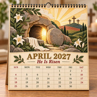 2027 Walking With Jesus Wall Calendar